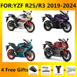 Motorcycle full Fairing body kit fit for Yamaha R3 19-23 R25 2019 2020 2021 2022 2023 bodywork Injection mold Fairings kits zxmt