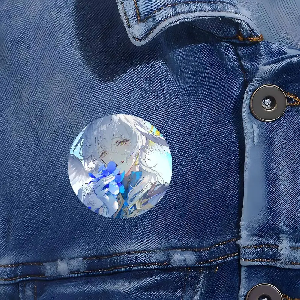 هونكاي ستار السكك الحديدية الأحد شارات دبابيس التلبيب دبابيس قبعة دبابيس دبابيس الهدايا ديكور حقائب الظهر أنيمي