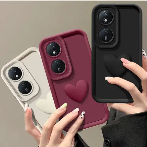 For Honor 90 Smart Case Honor X7b 5G Phone Case Honor 90 X7 X7B 90 lite Honor 50 70 Pro X5 Plus Love Cover protection Skin Feel