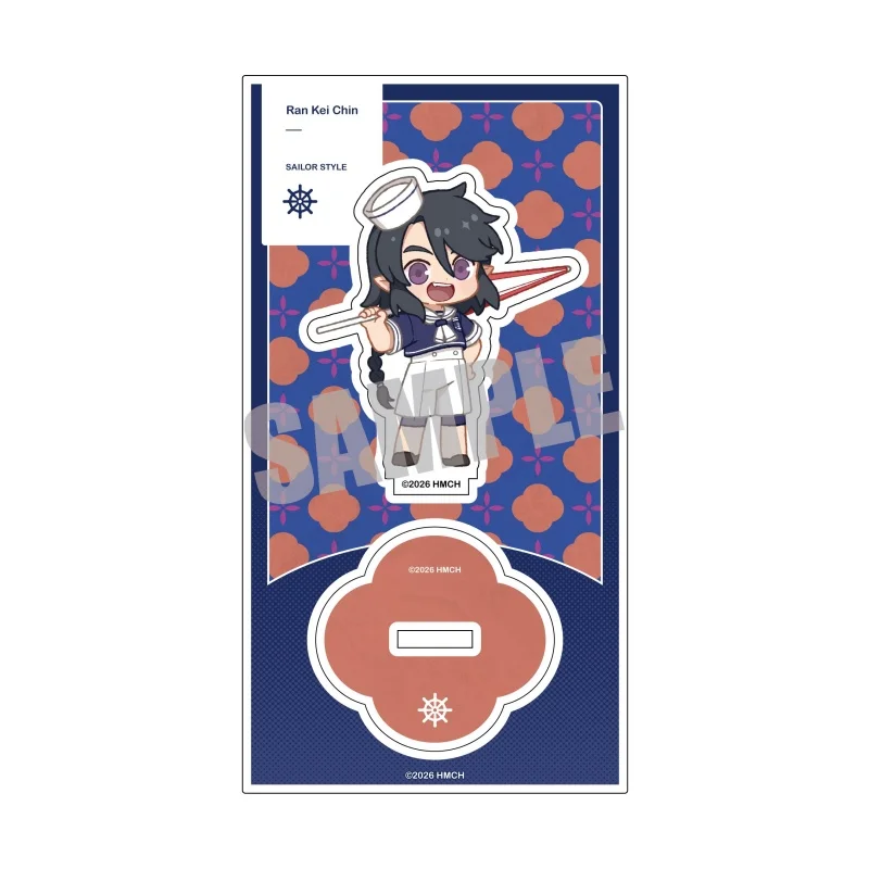 Anime The Legend Of Luo Xiaohei Sailor Ver Q-Style Luo Xiaohei Wuxian Acrylic Stand Model Plate Keychains Desk Decor