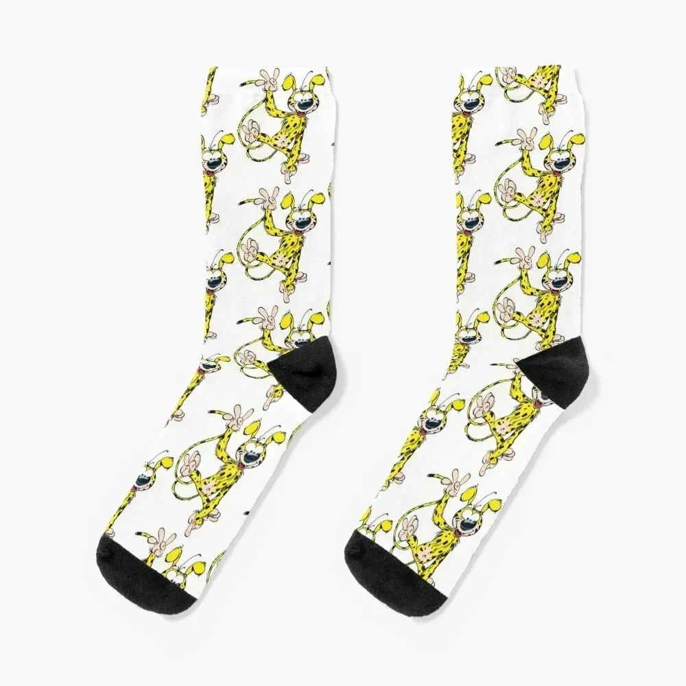 

Marsupilami waving Socks winter thermal men cotton high quality gym Socks For Men Women's