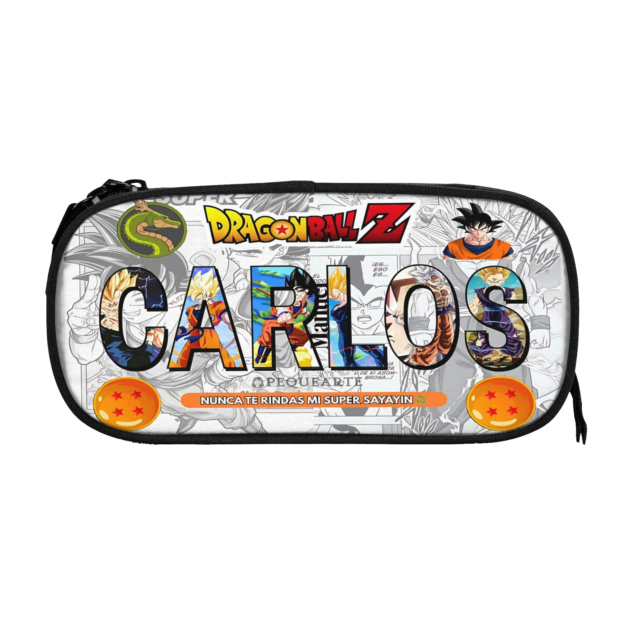 Custom Dragon Ball Z Large Capacity Bags for Child  School Pencil Bag for Boys Gilrs Kids