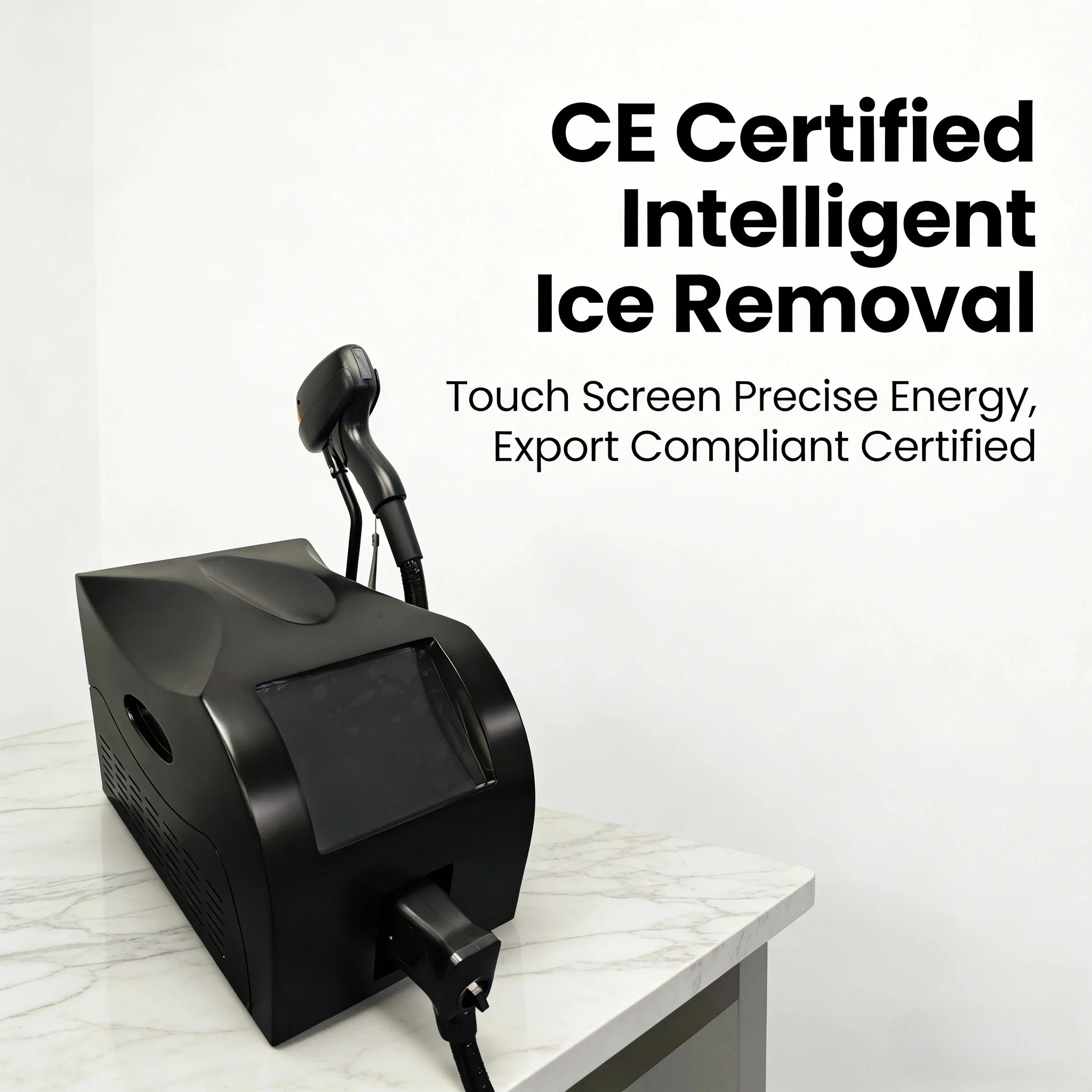 CE Certified 808 Single Hair Removal Machine Touch Screen Adjustable Energy Ice Painless Salon Full Body Depilation Equipment