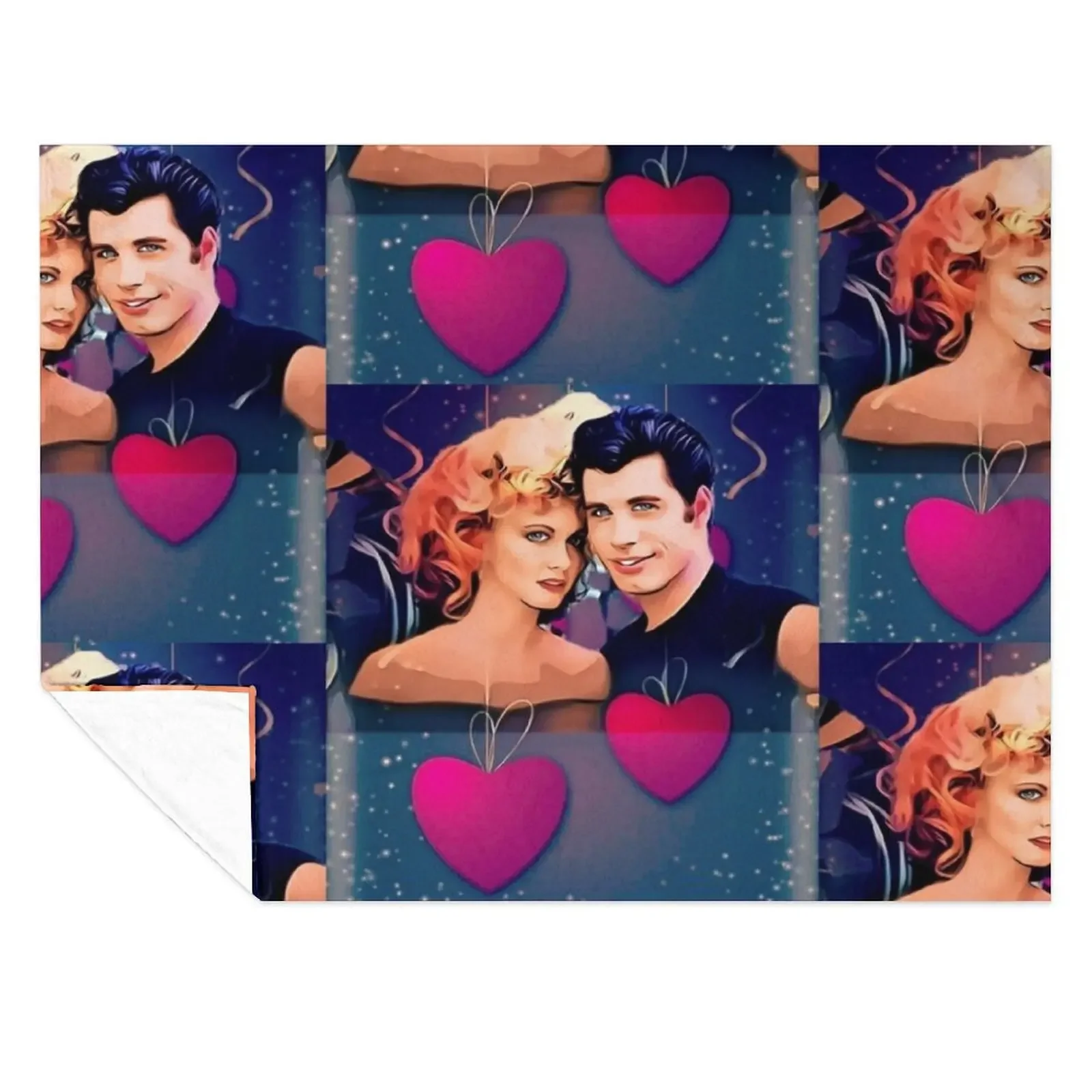 

Grease musical movie Throw Blanket Luxury Designer halloween cosplay anime valentine gift ideas Blankets