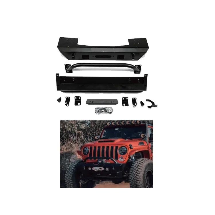 

Factory Sales Car Accessories Front Bumper For Jeep Wrangler Gladiator JT 2019+