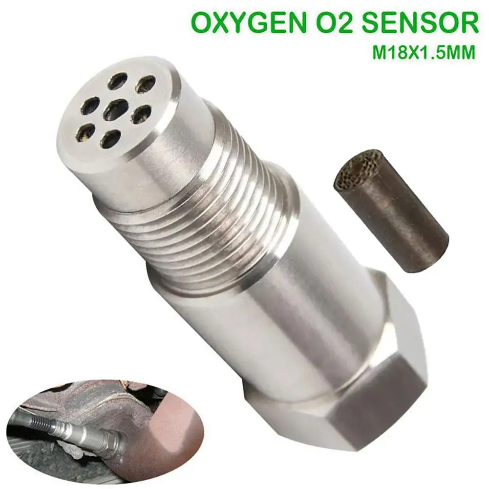 Car Oxygen Sensor Spacer Filter Connector Adapter With Catalysis Oxygen O2 Ternary Converter Sensor Catalytic M18X1.5 Mini F0D0