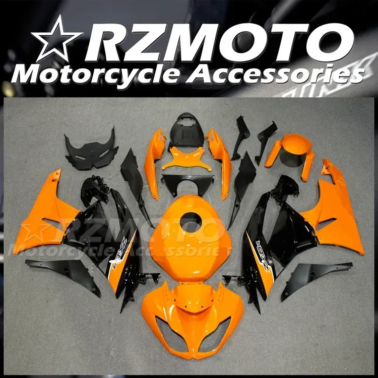 

4Gifts New ABS Fairings Kit Fit For KAWASAKI ZX-6R ZX6R 636 2009 2010 2011 2012 09 10 11 12 Bodywork Set Orange + Tank Cover