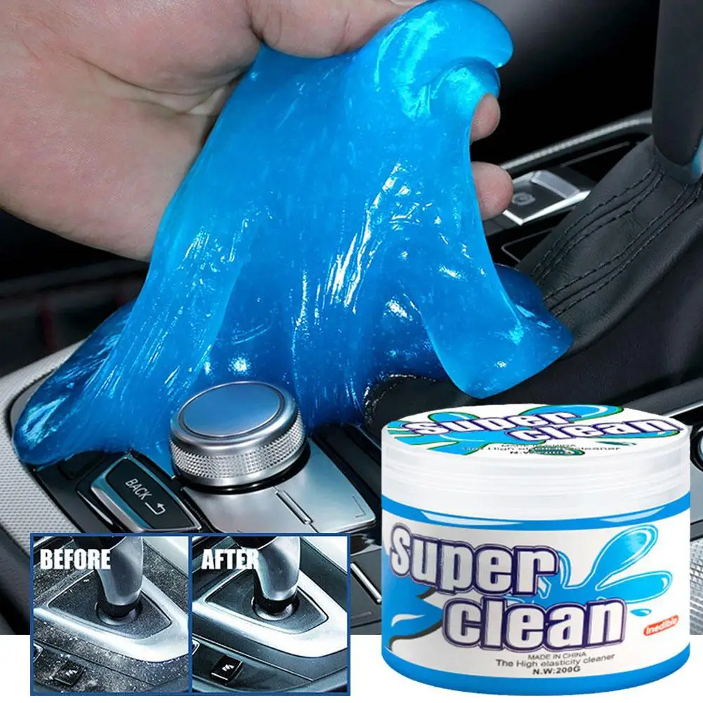 

Car Wash Mud Soft Rubber Multi Purpose Air Conditioning Outlet Keyboard Removal Groove Dust Cleaning Mud Clean Tool Sludge I9A8