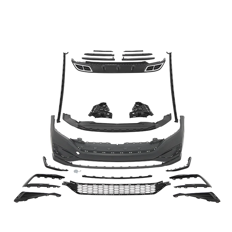 

KSEEK Full Body Kiy Car Bumpers Facelif Kit Upgrade Front Bumper With Grille Fit for VW Jetta 2019-2021