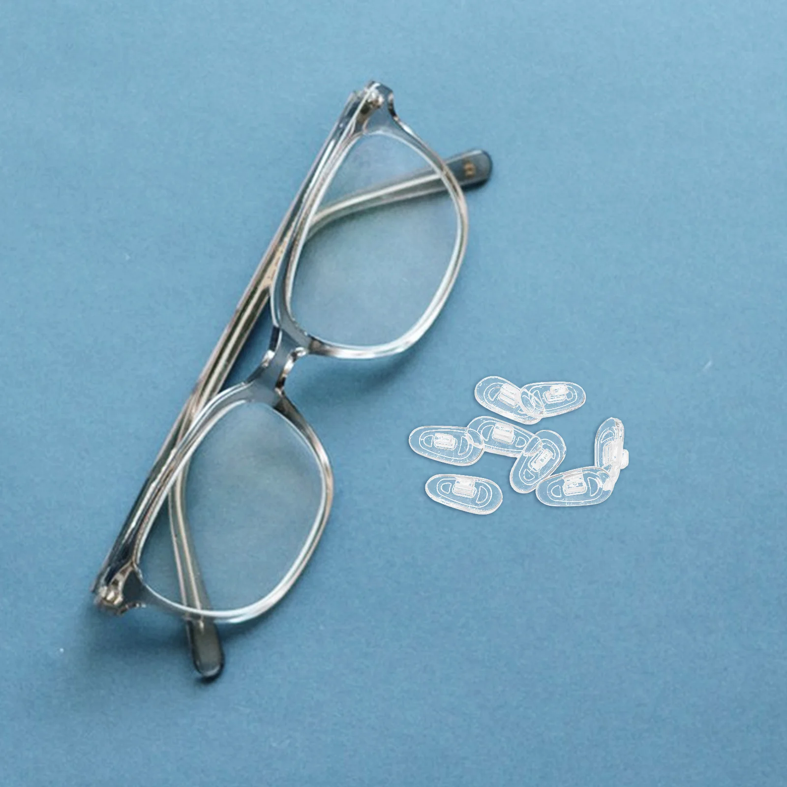 

Silicone Nose Bridge For Glasses Soft U-Shaped Eyeglass Pad Cushions Anti-Slip Fit Universal Replacement For Sunglasses