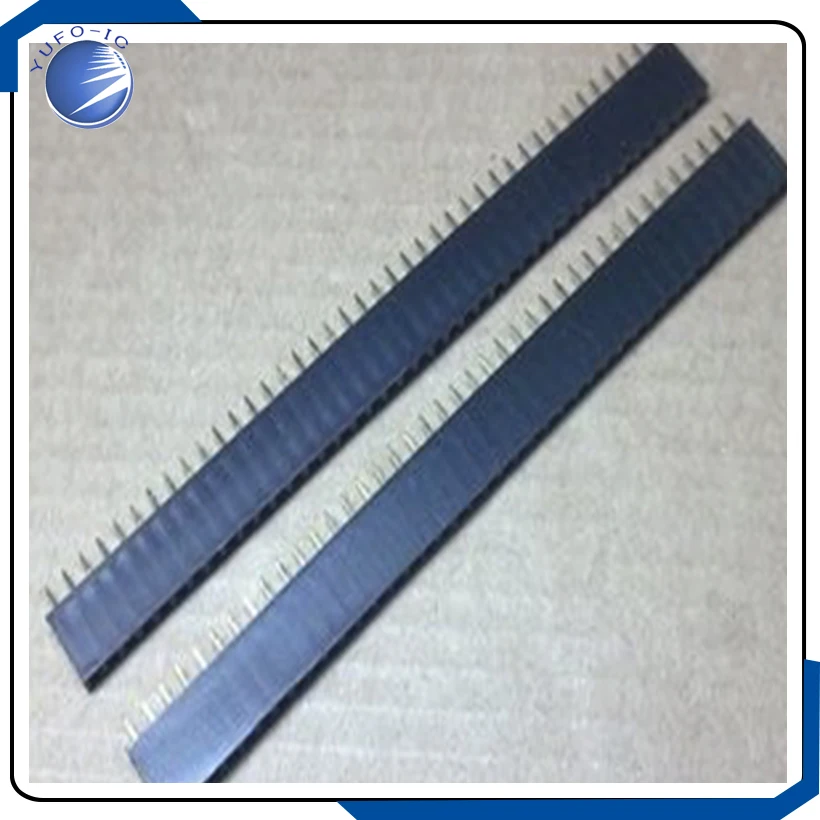 5pcs/lot 1*40P 2.54mm single row 1*40 feet long female pin header strip connector 1*40PIN
