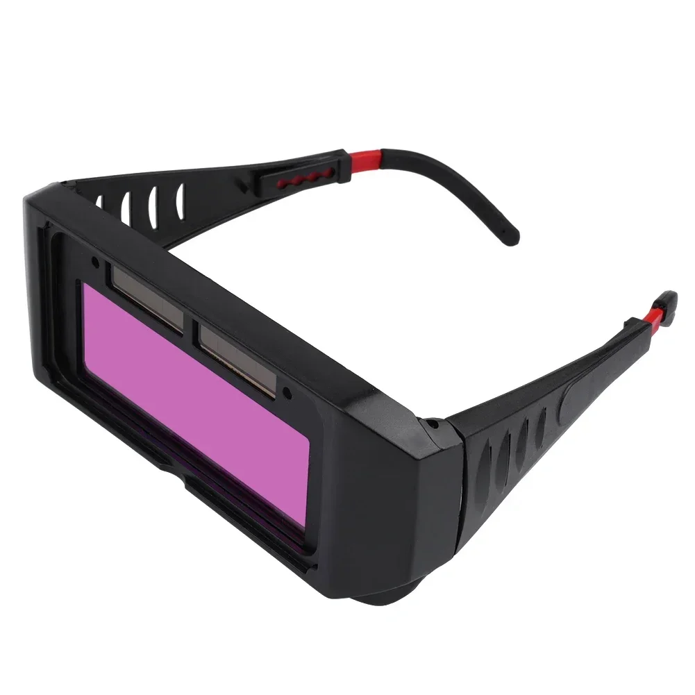 

Welder Glasses Welding Helmet Cutting For Welding Ear-worn PC Plastic Protective Sheet Shockproof Lens 100% Brand New