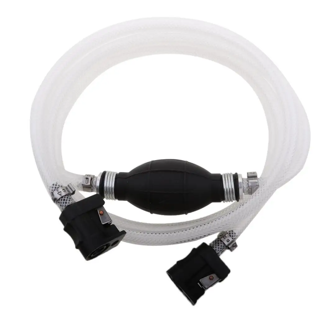 Universal Fuel Line Hose Kit Low Permeation Primer Bulb for Boat RV Tractor Caravan Engine