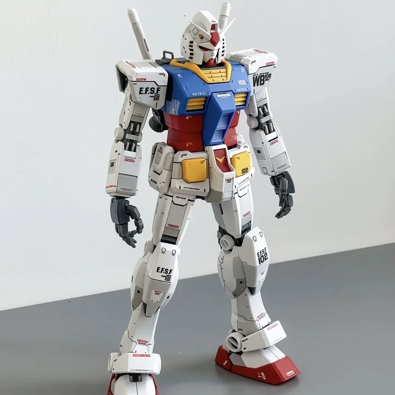 

Daban 6628 Mg 1/100 Rx-78-2 3.0 Classic Colorway Model Kit 1/100 Scale Mecha High-Precision Build 3.0 Collectible Fans Toys Gift