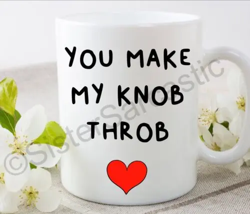 

Подарочная кружка с надписью «Make Me Throb» для девушки, подарок, новинка, подарок на день рождения, День святого Валентина