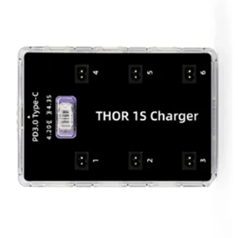 Stabile Leistung-1S Ladegerät V2 6 Port Max 65W Für PH2.0 MX2.0 A30 BT2.0 Stecker 4,2V 4,35V LIHV 1S Lipo Batterie