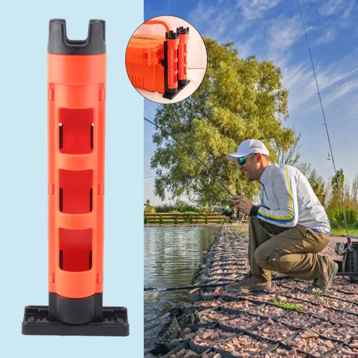 Peche Zubehör Angelrutenhülse Hirisis Drop Shot Sabiki Angelperlen Angelspinnerklingen Angelzangen Angelclips