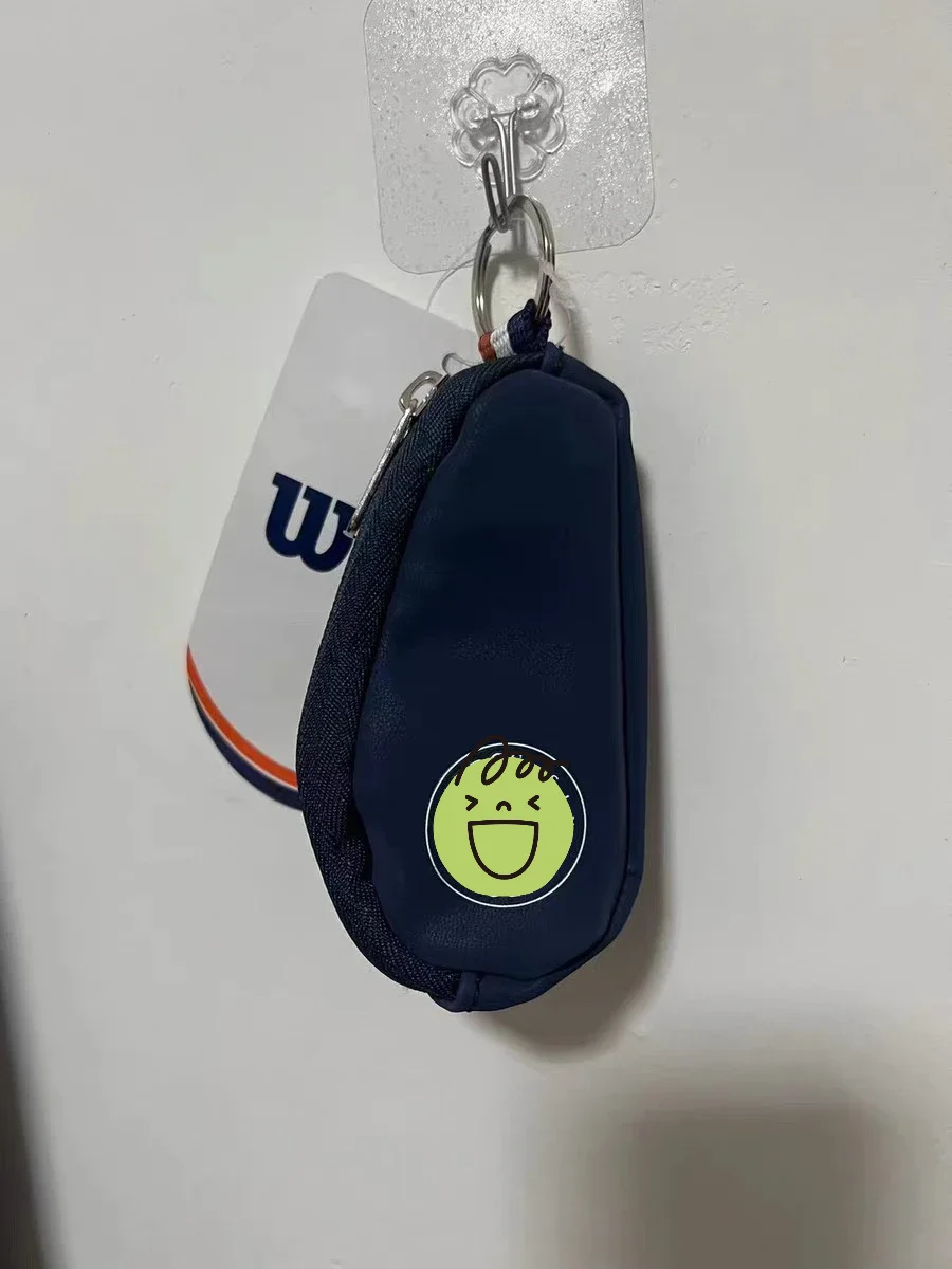 WILSON Original Roland Garros Key Bag French Open Orange White Handheld High Quality Mini Tennis Key Pack