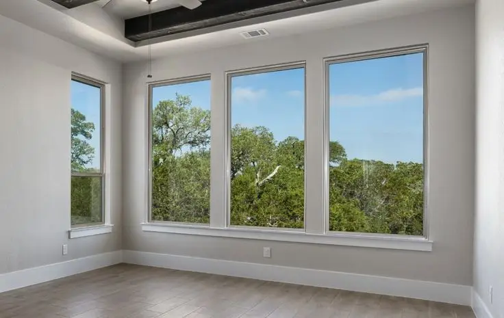 

Smooth Sliding Windows Aluminum Alloy Hurricane Resistant with Luxury Style High Security Anti-theft Sliding Windows for House