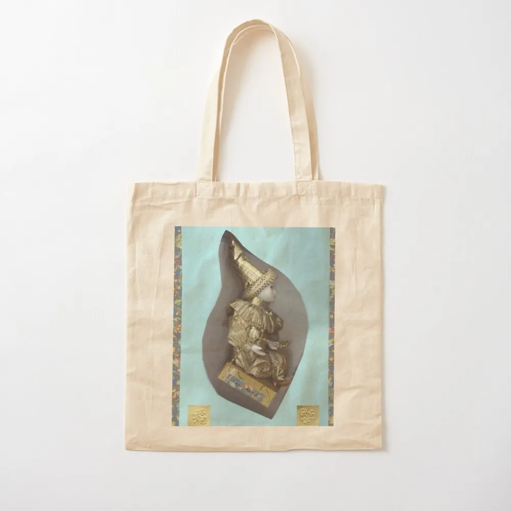 

Little Prince at Dawn mixed media Tote Bag Women's bag eco bag folding canvas tote Canvas Tote