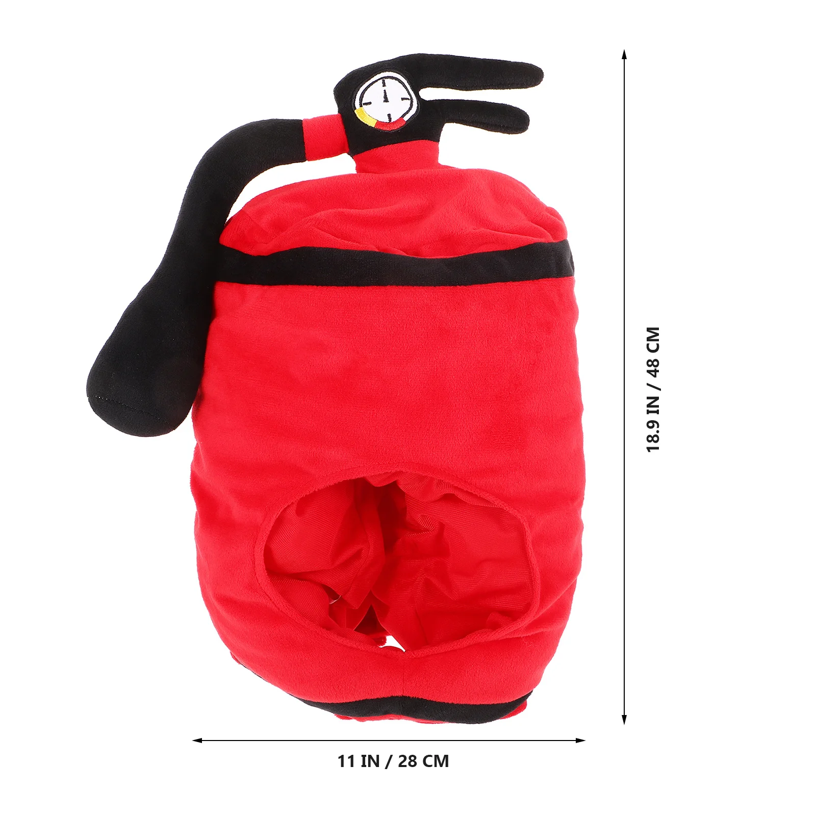 Cappello Estintore di Alta Qualità, Facile da Indossare, Comodo, per Costumi di Carnevale e Feste, Accessorio Divertente per Travestimenti