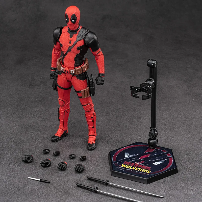 Zd Marvel Original X-Men Deadpool & Wolverine Articulated Pvc Figure Collectible Model Toy