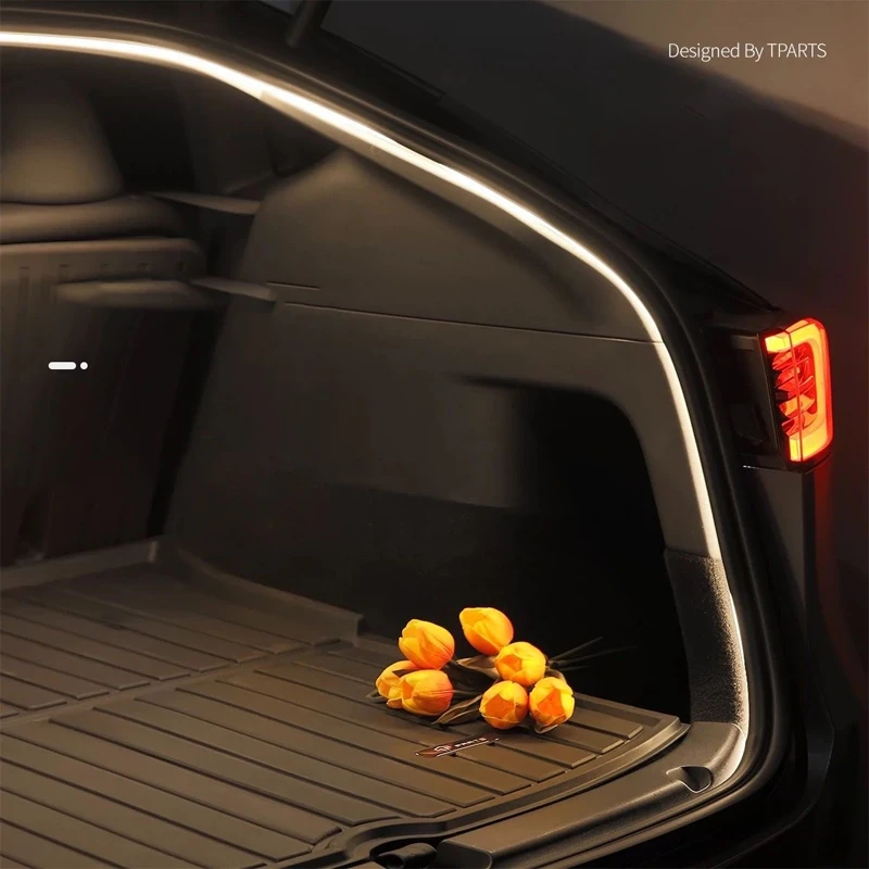 For Volkswagen VW ID.3 ID.4 ID.4 CROZZ ID.6 ID.6 CROZZ Car trunk light Car trunk lighting modification car decorative lights view 6