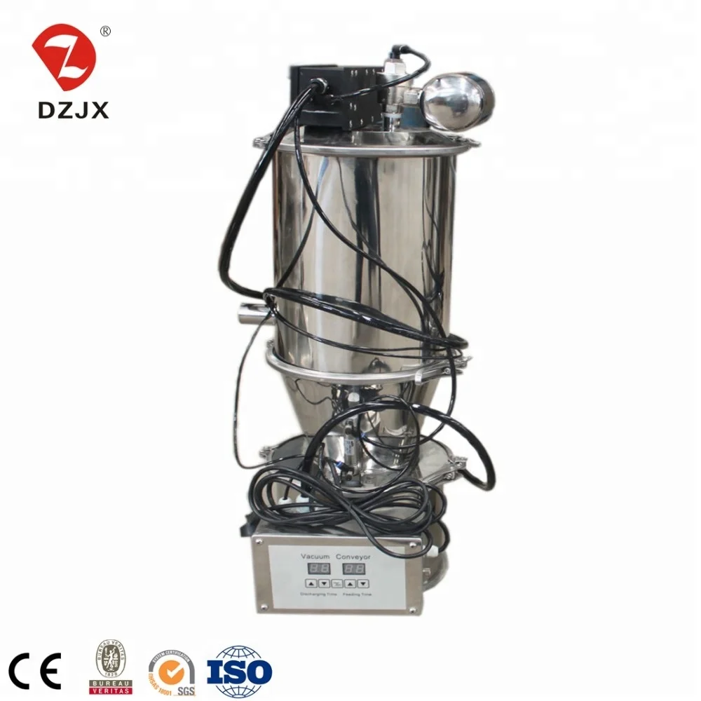 Stainless steel powder material automatic pellet vacuum elevator pneumatic conveyor Feeder for mixing tank sale