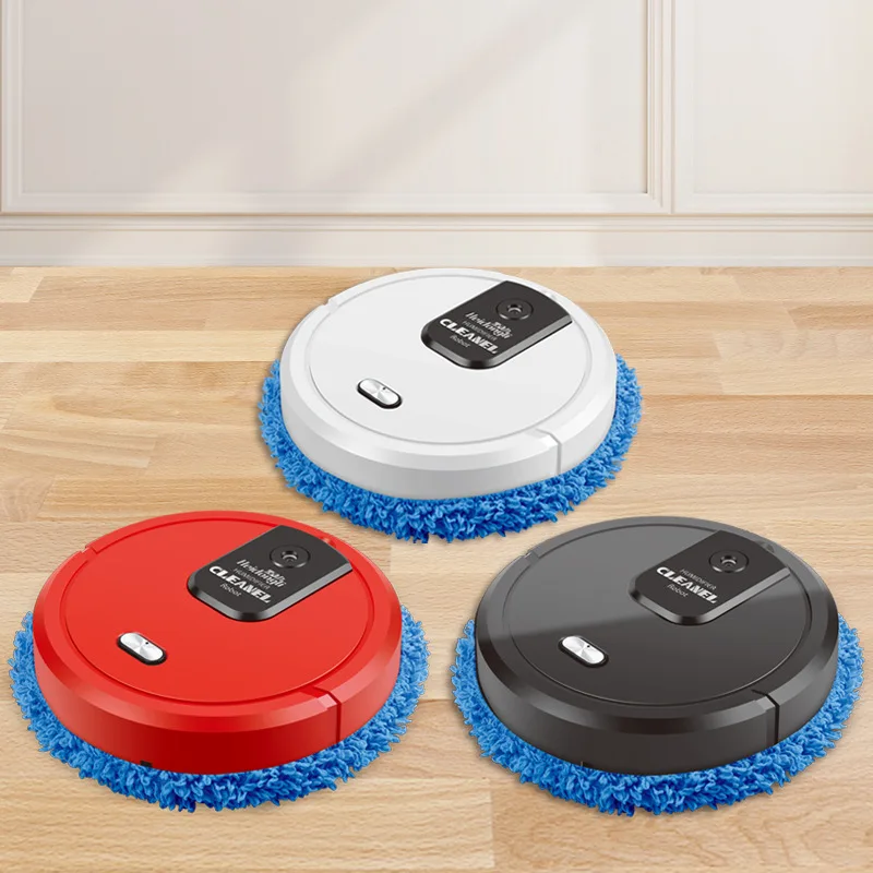 Smart Robotic Mop - Auto Wet/Dry Mopping with Humidifier Function for Hard Floors - Effortless Cleaning for Home & Office
