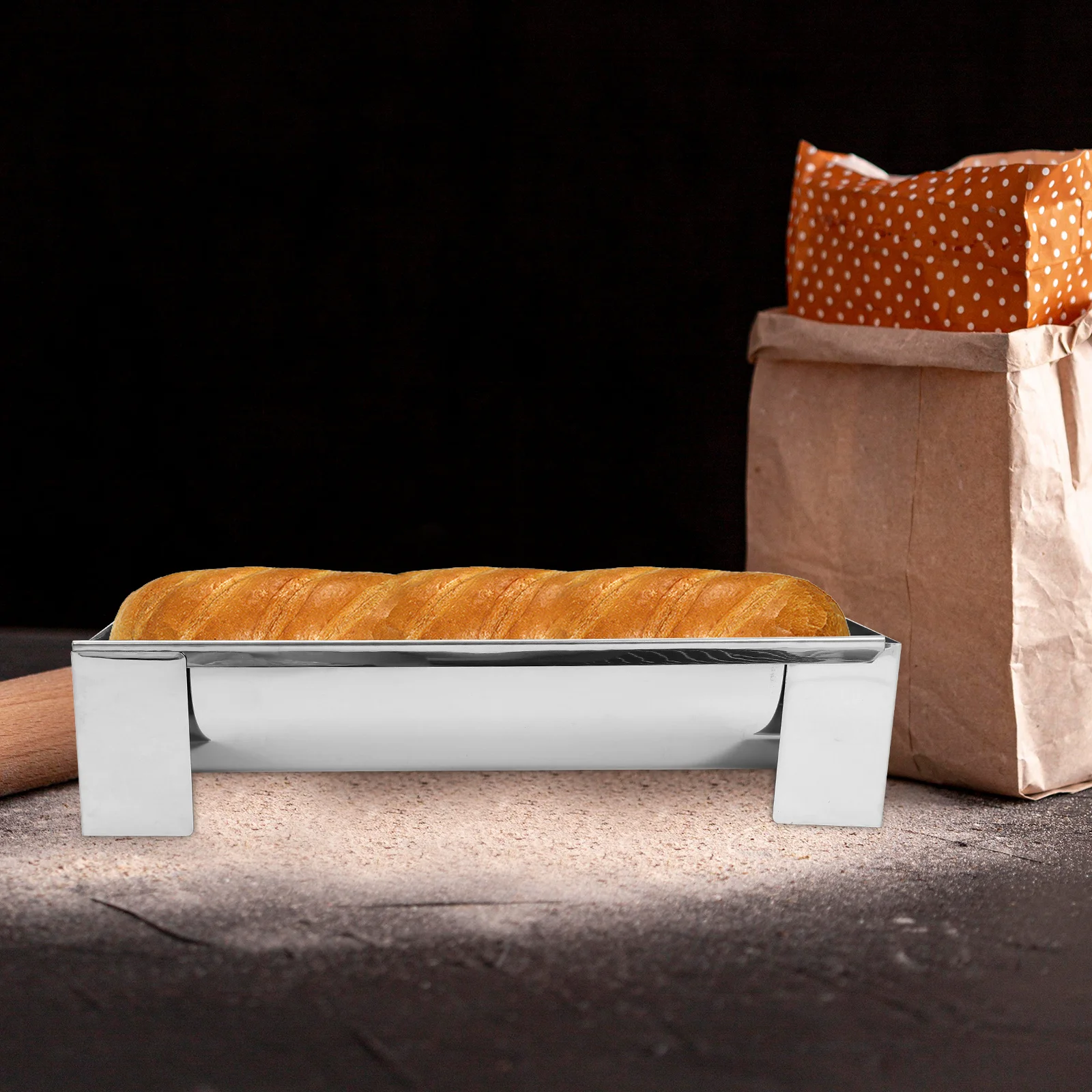 

U Shape Cake Baking Mold Stainless Steel Diy Bread Loaf Mould Non-Stick Easy Clean Baking Pan Mousse Dessert Mold