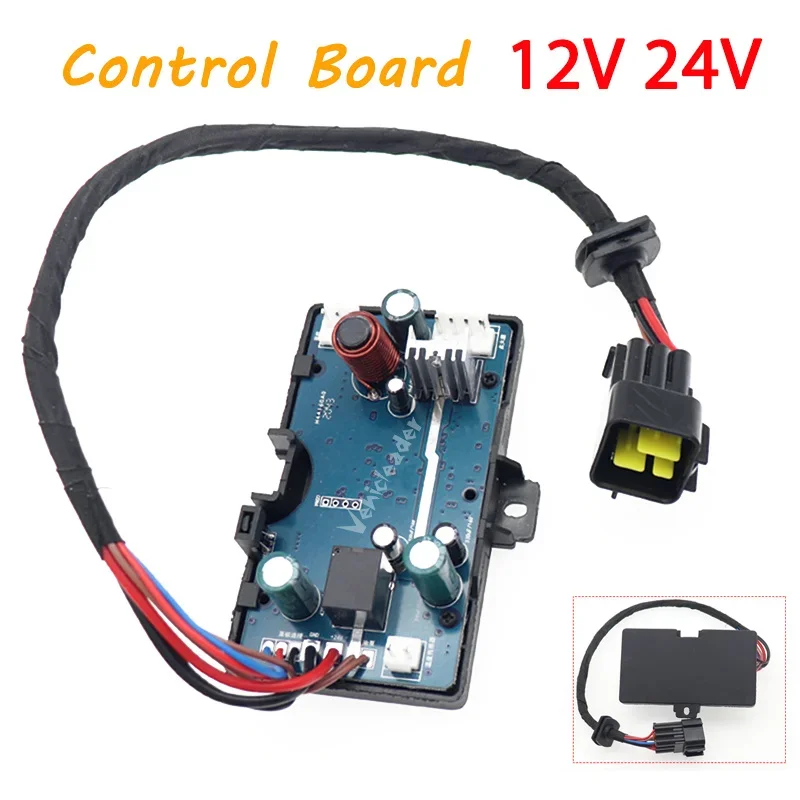 Universal 12V Diesels Air Heater LCD Monitor Switch + 4 Buttons Remote Control For Car Truck Auto Diesels Air Heater Parking