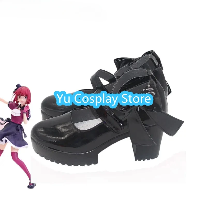 Arima Kana Cosplay Shoes Anime OSHI NO KO Cosplay Props Halloween Carnival Boots PU Shoes Custom Made