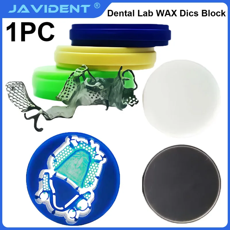 1Pcs Dental Lab Resin Wax Plates; Machinable Wax Plates for Carving Internal Crown Wax Models; Dental Laboratory Materials
