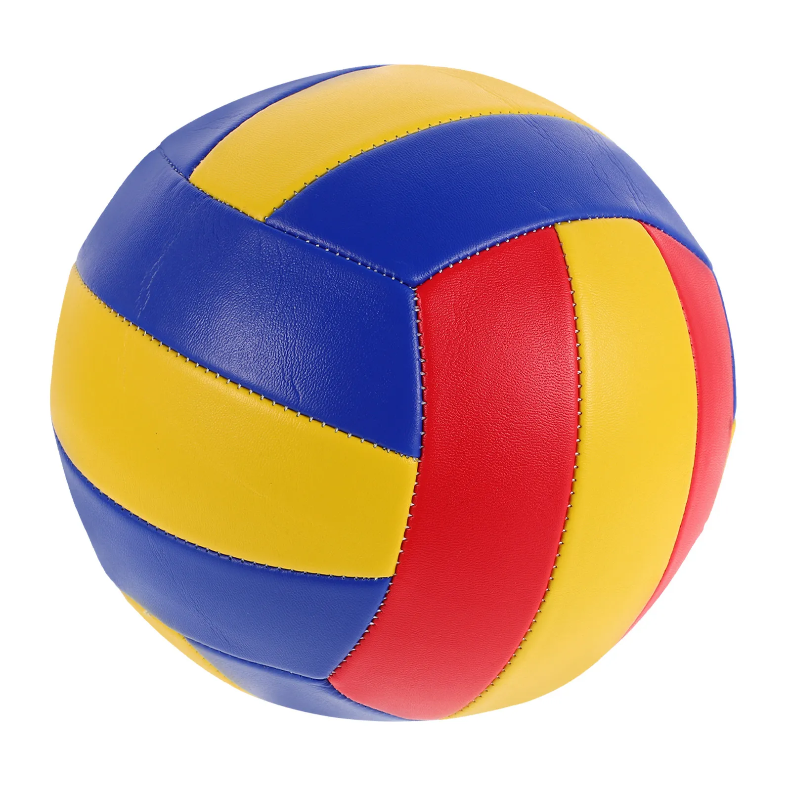 Soft Beach Volleyball Machine Stitched Waterproof Training Volleyball for Indoor Outdoor Game Beginners Teen Youth
