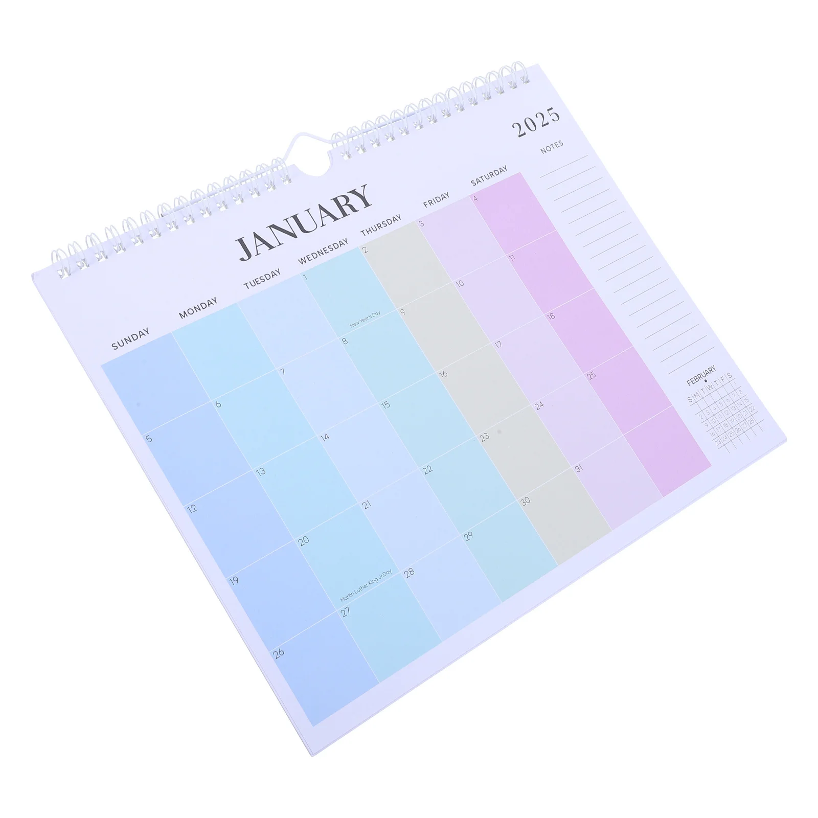 12pçs 2025 calendário de parede ano da cobra planejador mensal grande impressão bobina encadernação pendurado para escritório casa escola decoração impressa