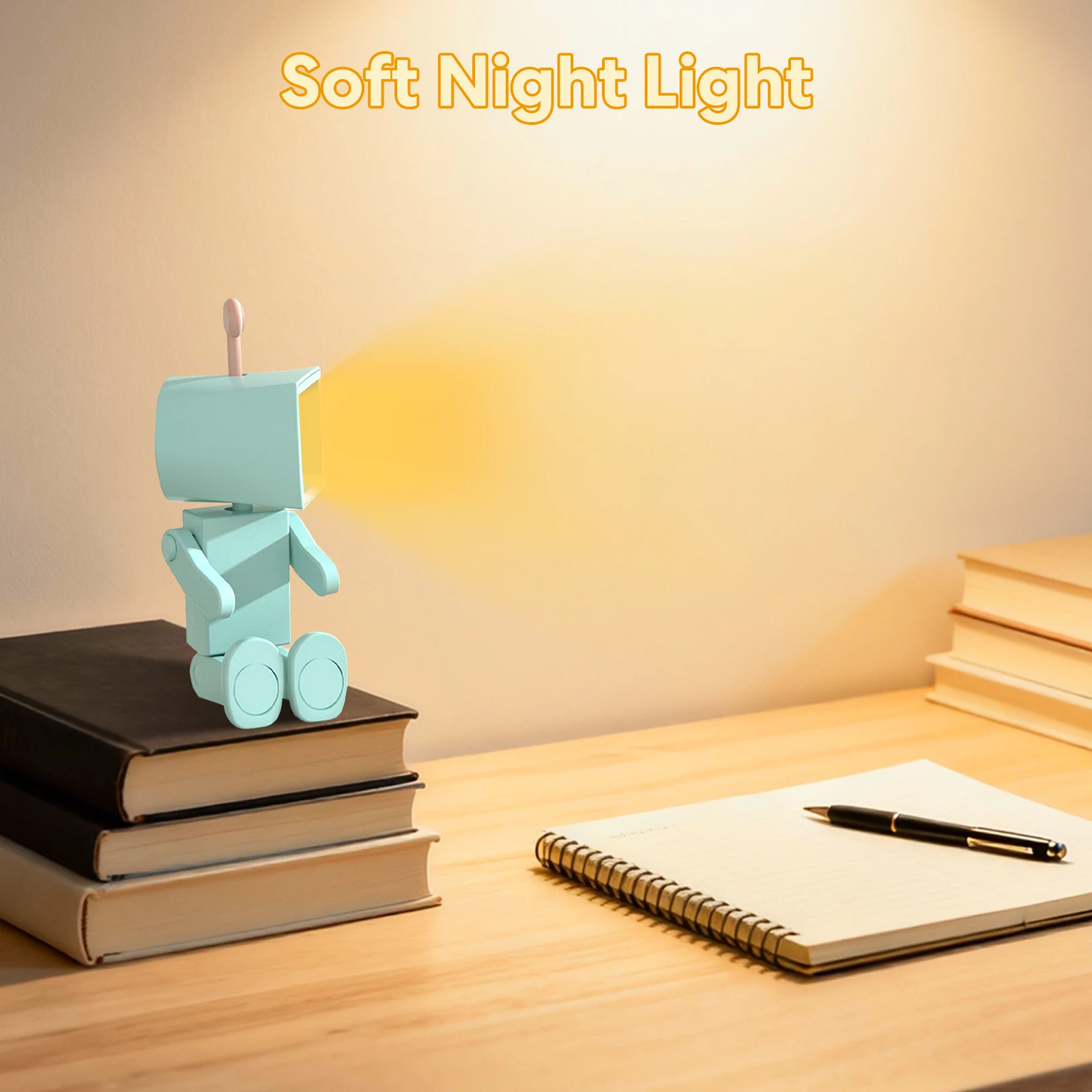 RiooCubee Mini Astronaut Magnetic Night Light DIY Desk Lamp Led Table Light Desktop Ornament Living Room Decor Best Holiday Gift