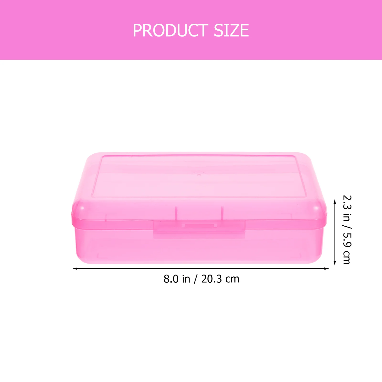 

Portable Pencil Case Plastic Durable Large Capacity Stationery Storage Box Pen Organizer Sketch Pencil Box Pen Storage Case