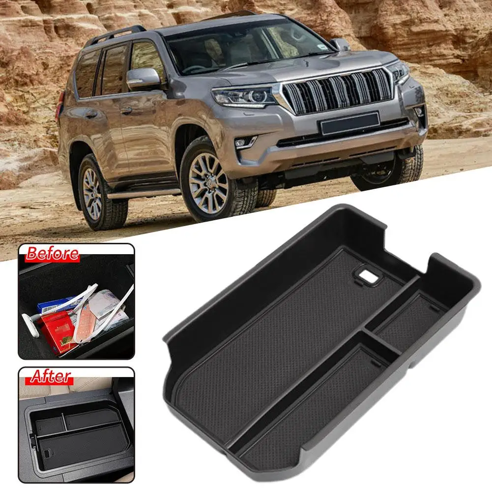  for Toyota Prado 2024 Central Armrest Storage Box Car Interior Organizer Storage Box Tray LC250 Auto Accessories ﻿