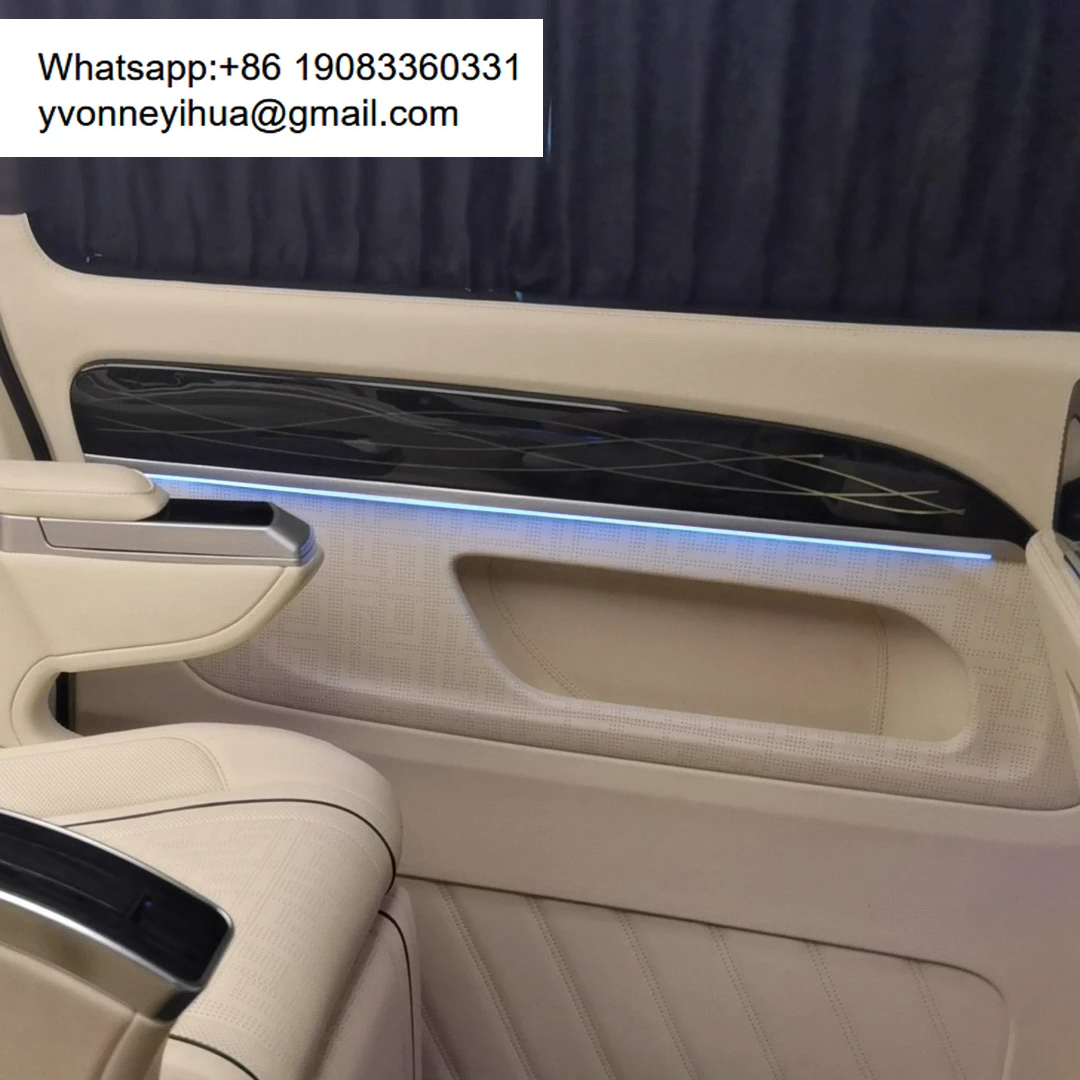 

W447 Commercial CAR VITO Special Interior Decoration Panel 64 Color Atmosphere Light Line Pattern 12V Easy Installation