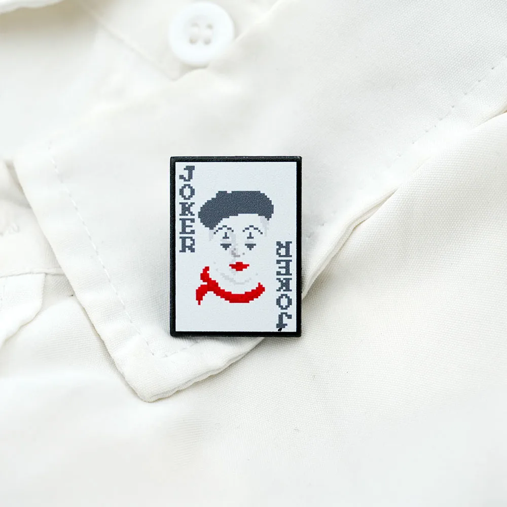 Balatro Mime Rarity Joker ألعاب الورق المينا دبوس الطرفية لعبة شارة ألعاب تأثيري جمع الهدايا التذكارية الطرفية بروش ألعاب Gi