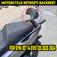 For SYM JET 14 EVO 125 2023 2024 Motorcycle Passenger Seat Rear Backrest Frame Accessories Mounting Kit