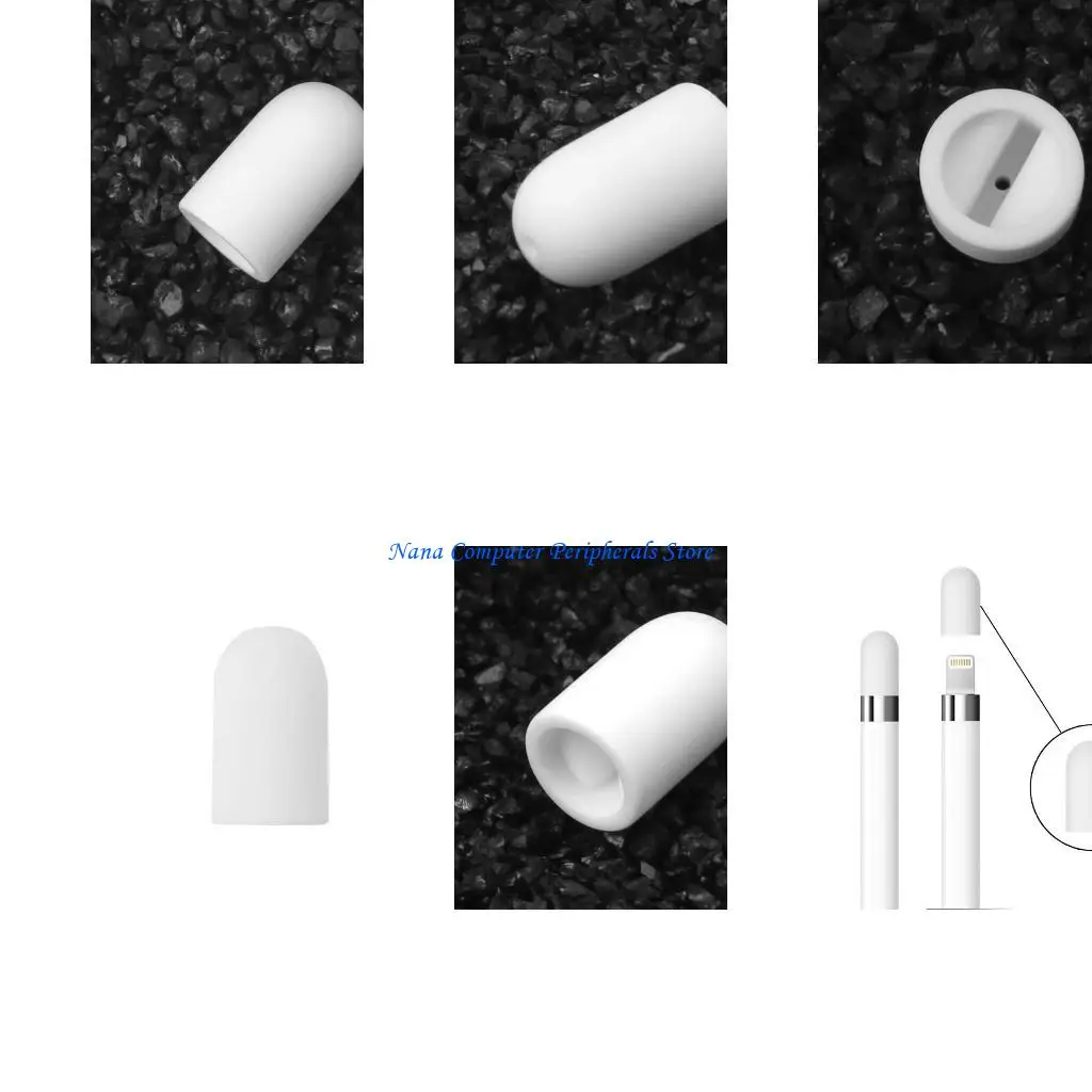 

F68C Soft Tip for Case Nib Cover Skin for Apple for Pro Pencil Touchscreen Stylu