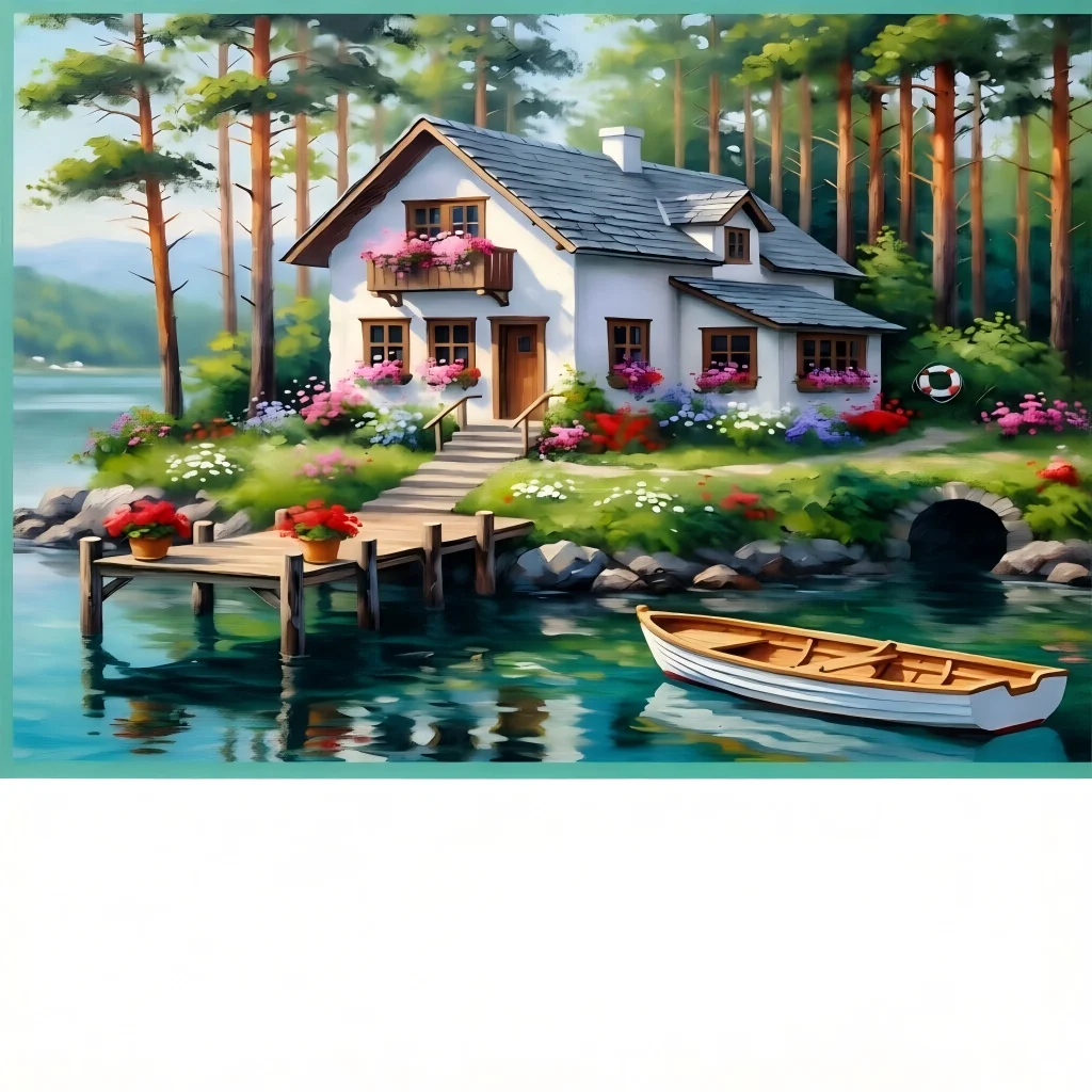 500-2000pcs Scenic Landscape J - Kids Nature Education ulasan dan harga