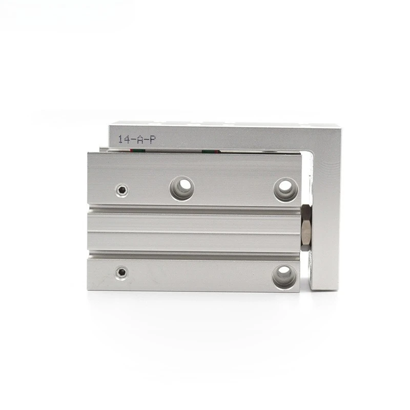Precision side rail sliding cylinder HLH6/16/16/20 multi stroke pneumatic actuator is durable and long-lasting view 3