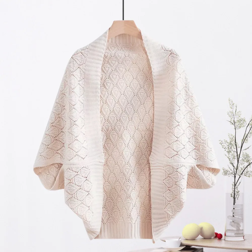 

Модный многофункциональный кардиган, шарф, однотонная вязаная шаль, плащ, кардиган для женщин