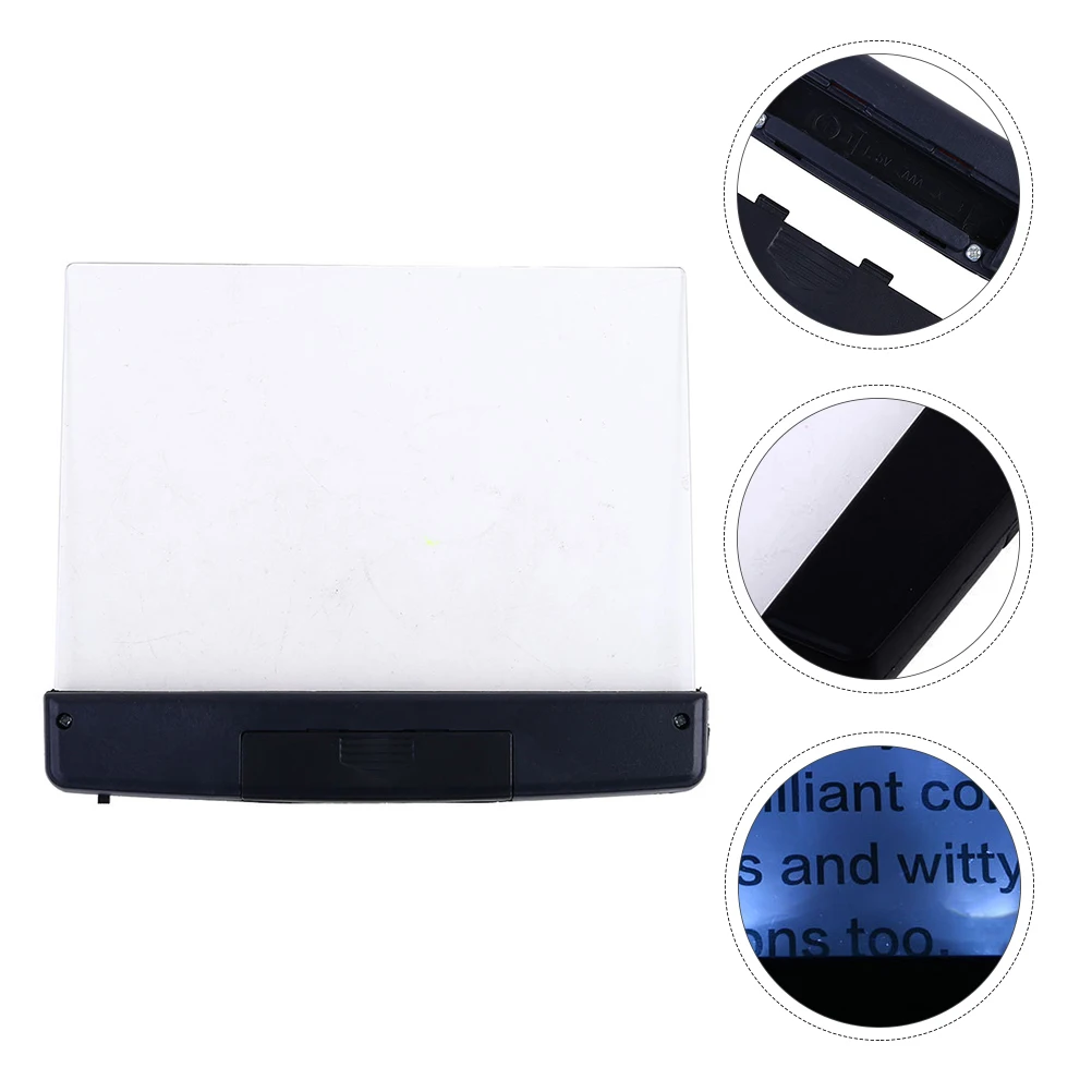 

Led Panel Reading Light For Eye Protection Lightweight Portable Sleep Friendly Night Light For Bed Camping Study
