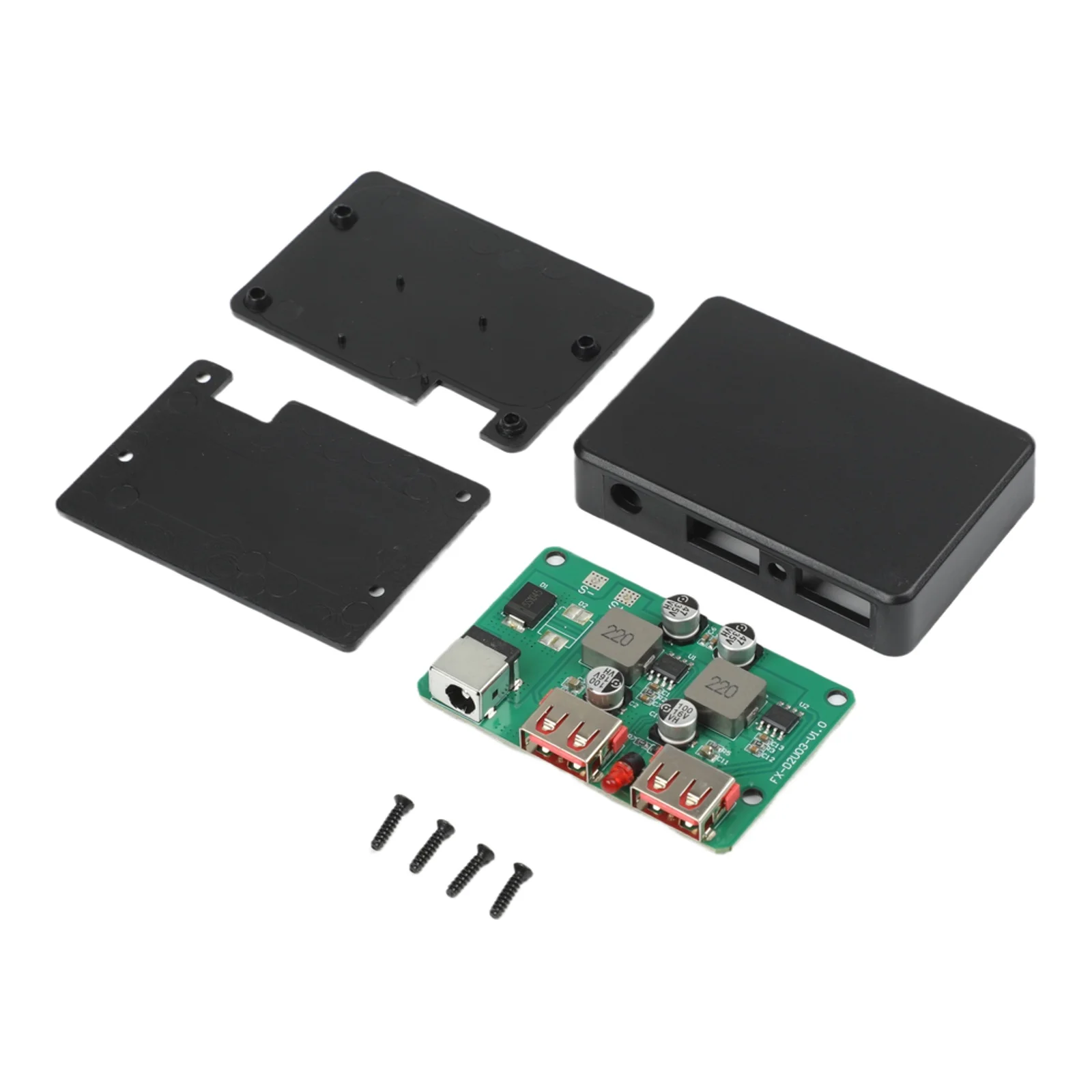 USB Regulator Solar Voltage Module Protects Device Safety 9V-30V Input Range DC12-30V Support Built-in Regulator Circuit