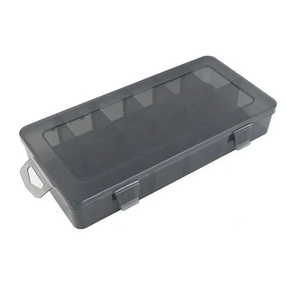 Plastic Multi-Grid Screwdriver Screw Storage Box Parts Toolbox Hardware Tool Repair Tool Box Electronic Component Drill Bit Grid