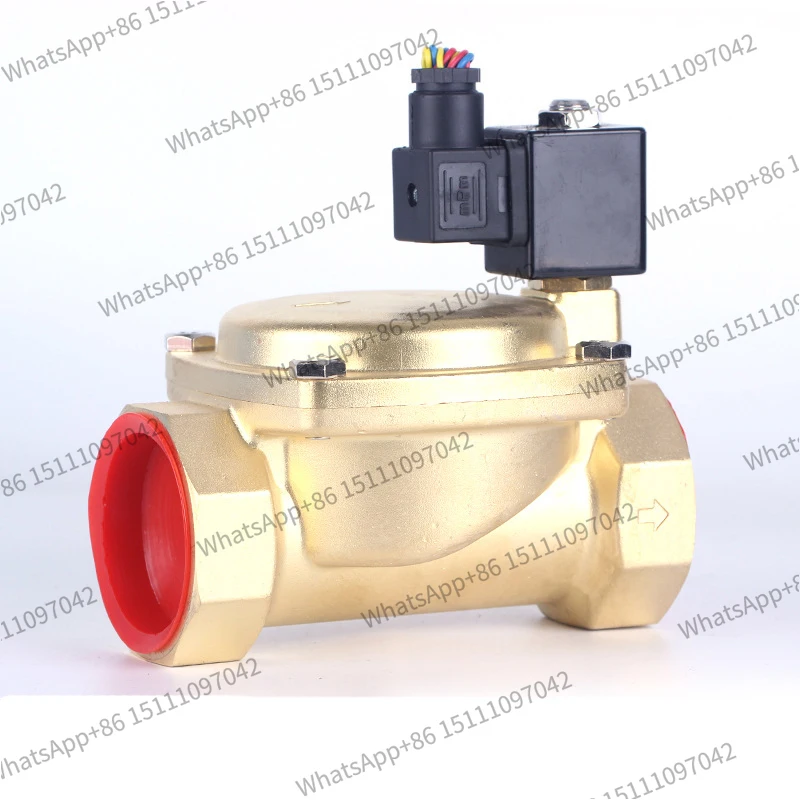2 Way Normally Closed 2inch Electric Solenoid Valve Brass DN50 12v 24v 110v