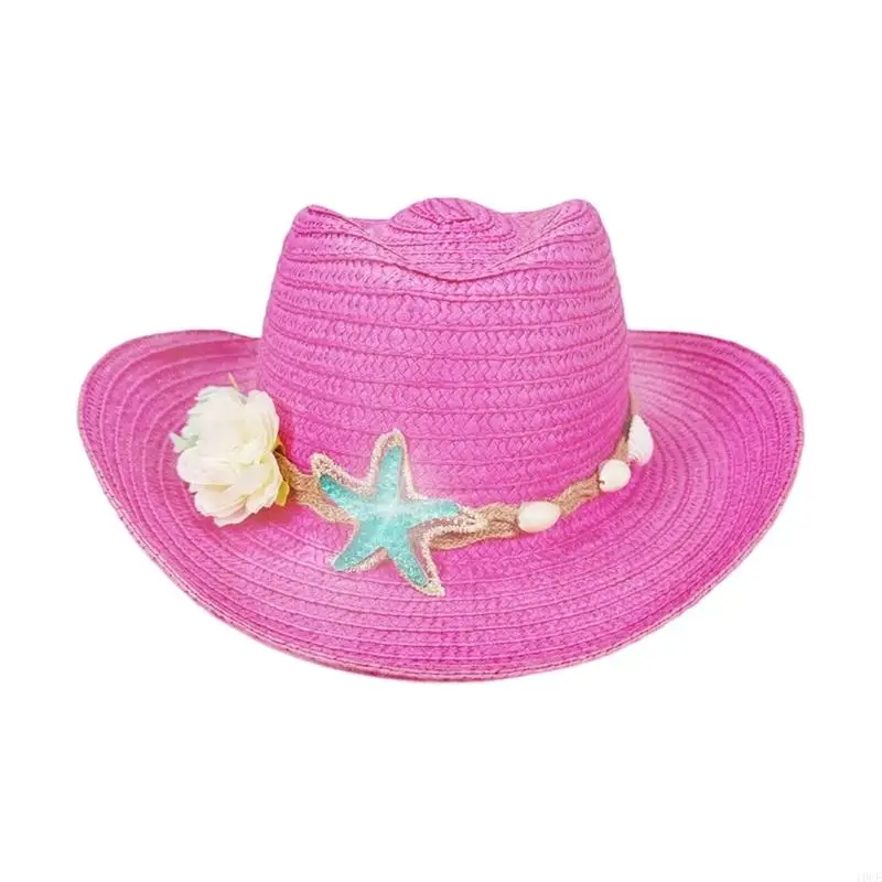 Chapéu palha ajustável para cr - Cowboy Hat Straw avaliação e preço